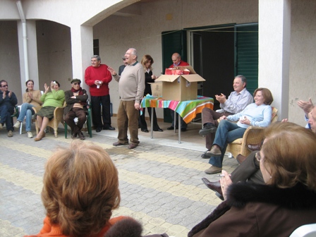 In campagna dal socio Cuffaro